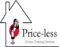 Price-less House Cleaning Logo
